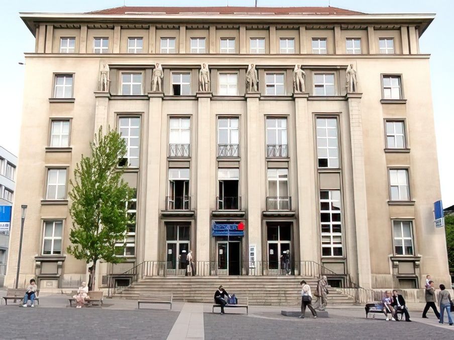 Mírové náměstí v Ústní nad Labem / 1937